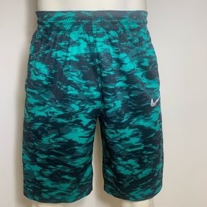 Nike Dri-FIT Men's Athletic Shorts size M  Color Green/black